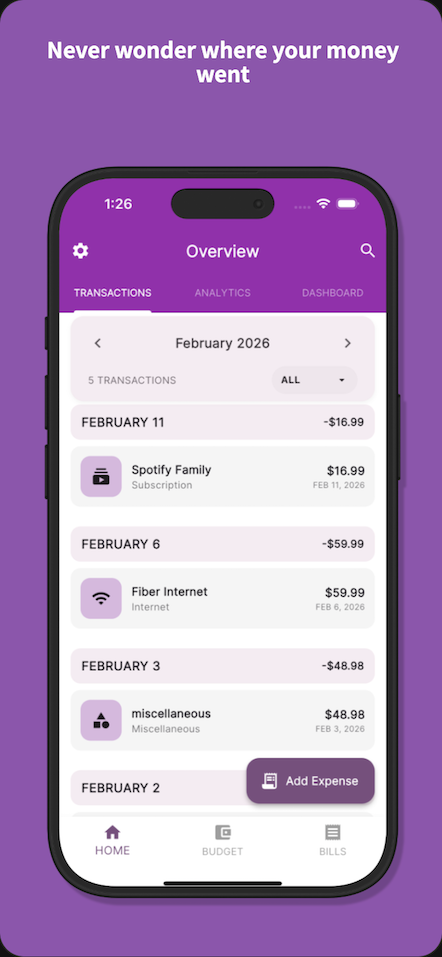 ExpenTrace Screenshot 6